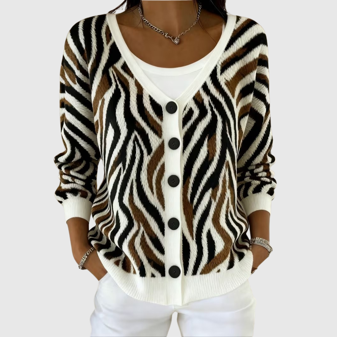 Quinn | Cozy Button-Front Knit Cardigan