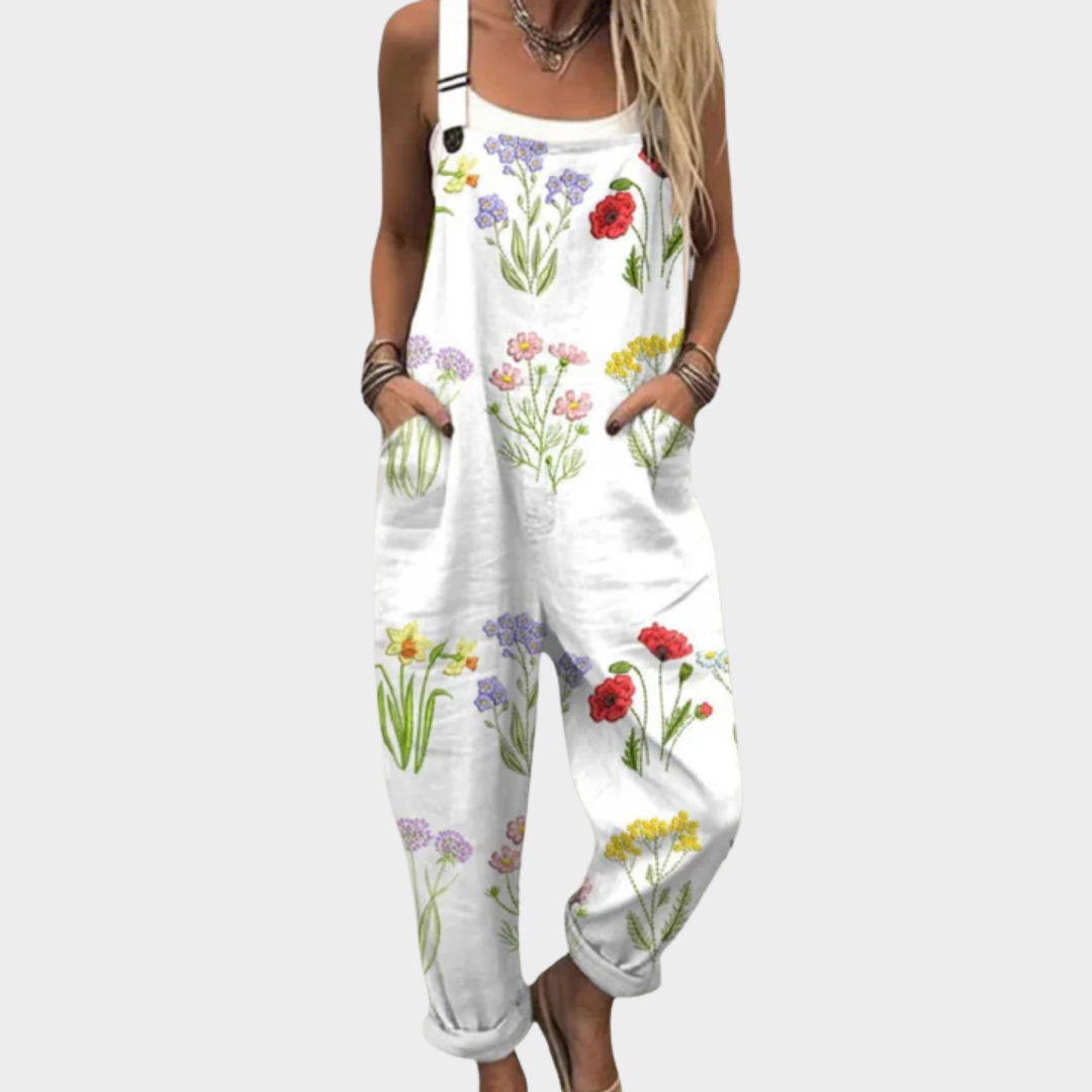 Aubrey - Comfortable printed jumpsuit