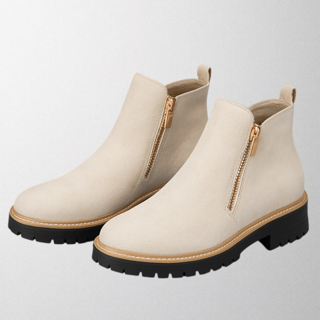 Elma | Ankle Boots with Zip