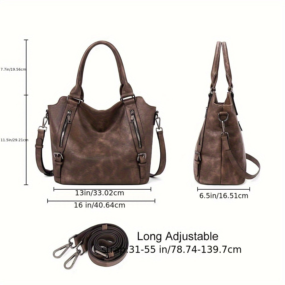 Marcella™ | Everyday Leather Carryall