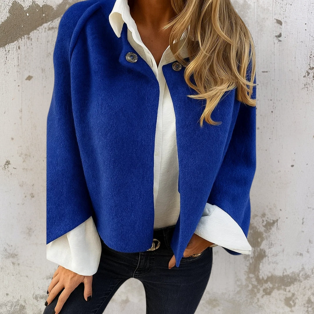 Julia | Cashmere-Feel Cropped Jacket