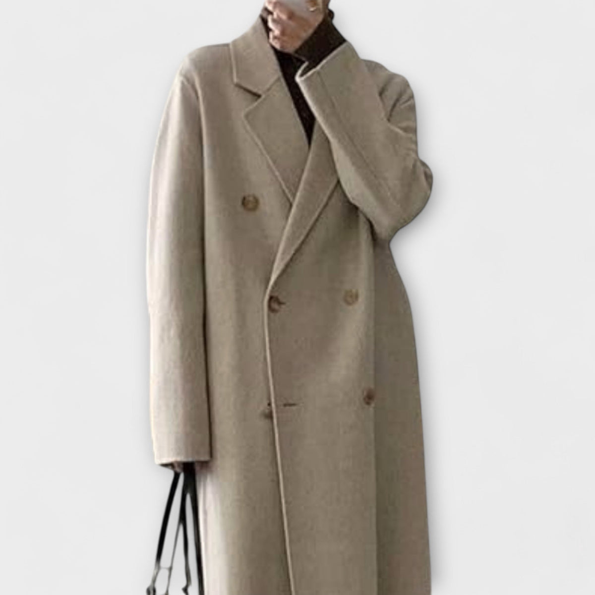 Brianna | Long Belted Coat