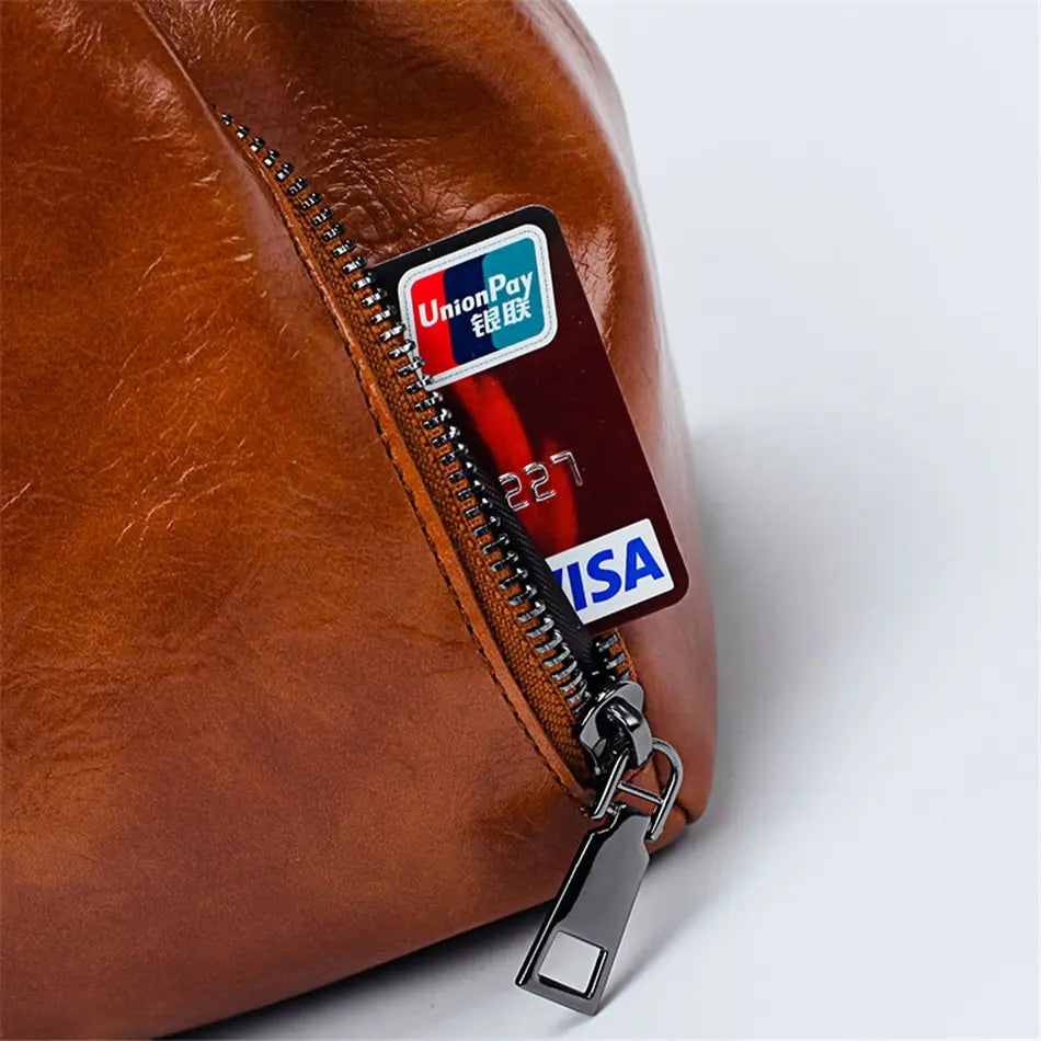 Susan™ | Versatile Leather Handbag
