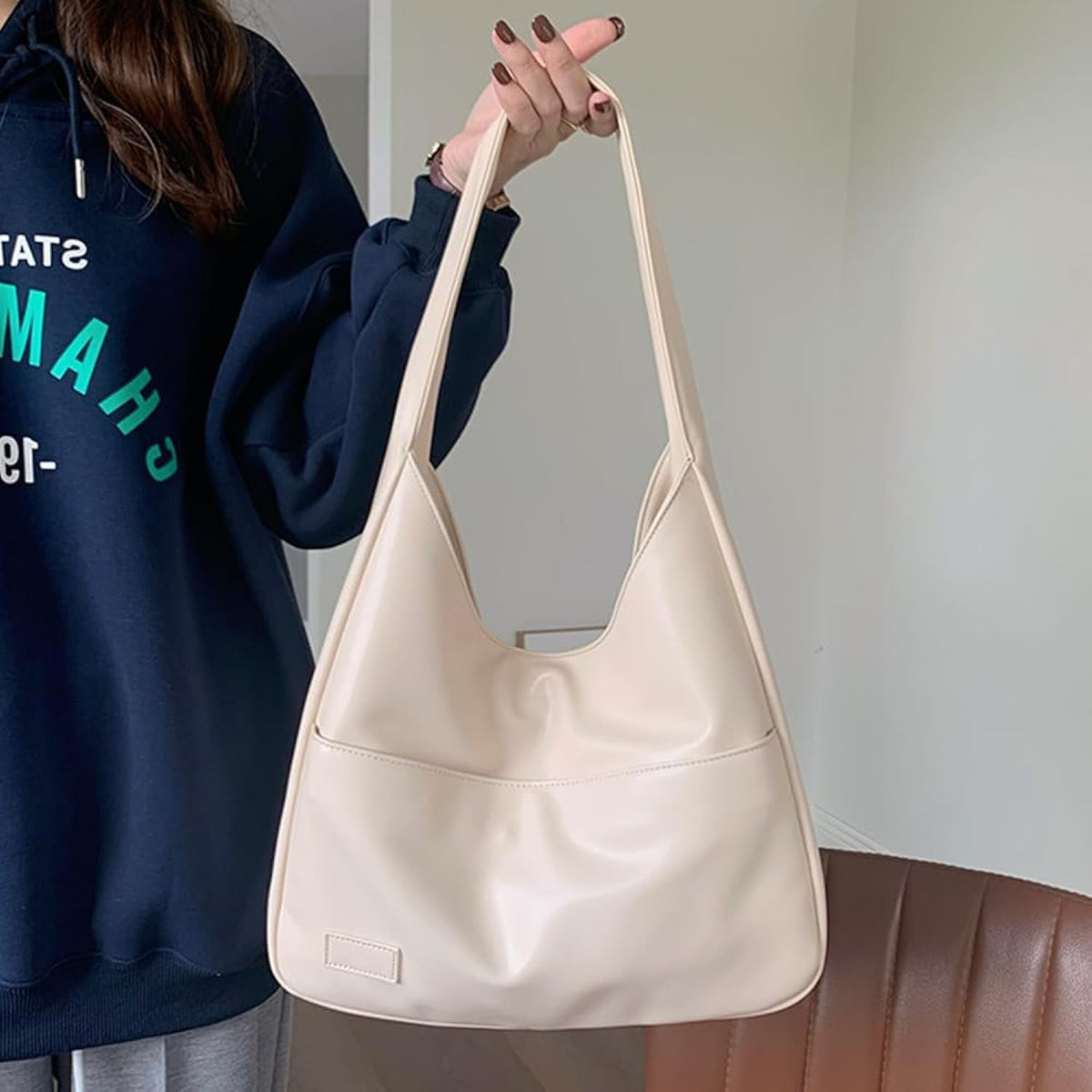 Donna™ | Refined Leather Shoulder Bag