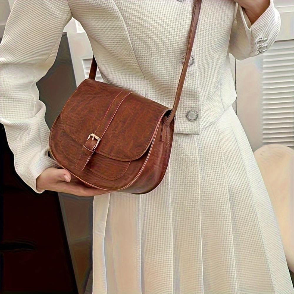 Evelyn™ | Classic Leather Crossbody Bag