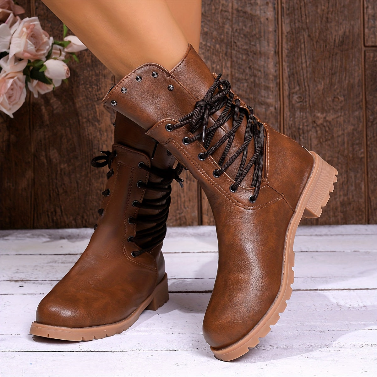 Darla | Combat Boots