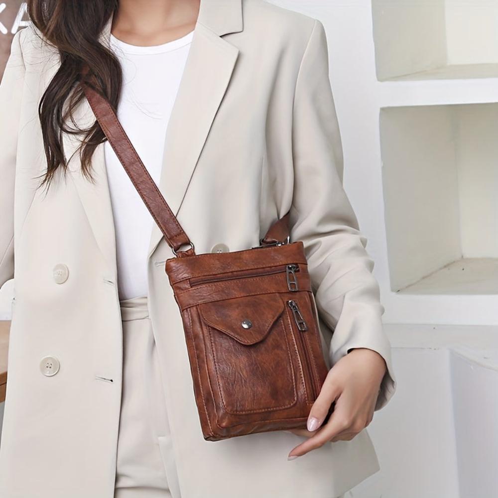Sophie™ | Vintage Leather Shoulder Bag