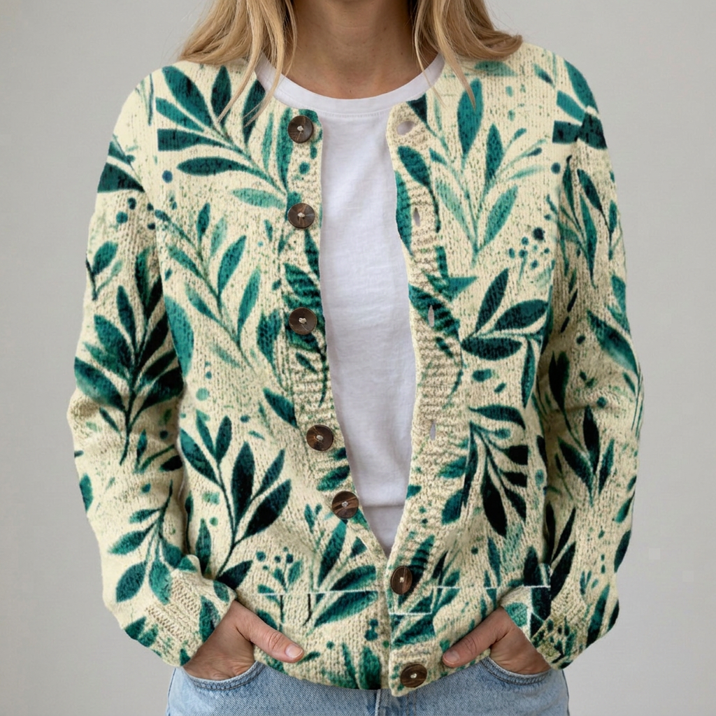 Elin | Autumn Floral Cardigan