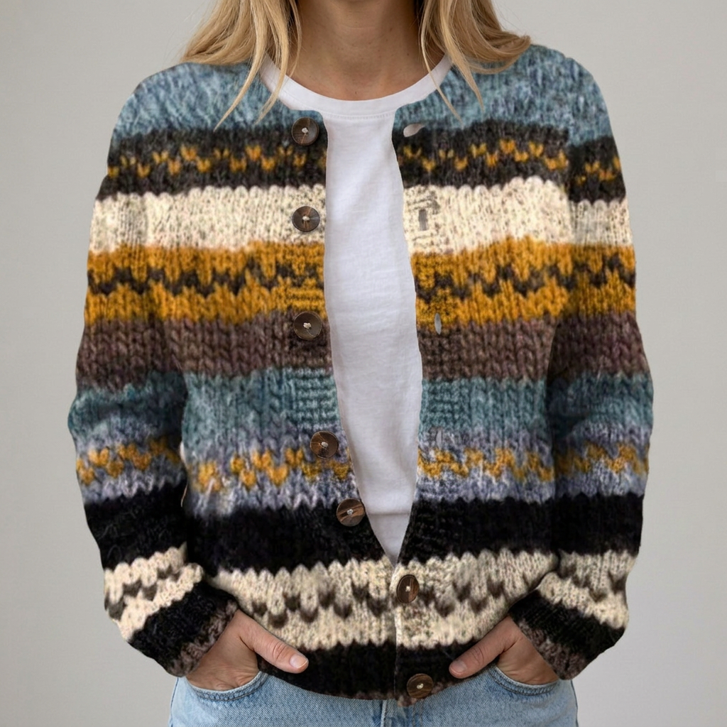 Emilia | Autumn Floral Cardigan