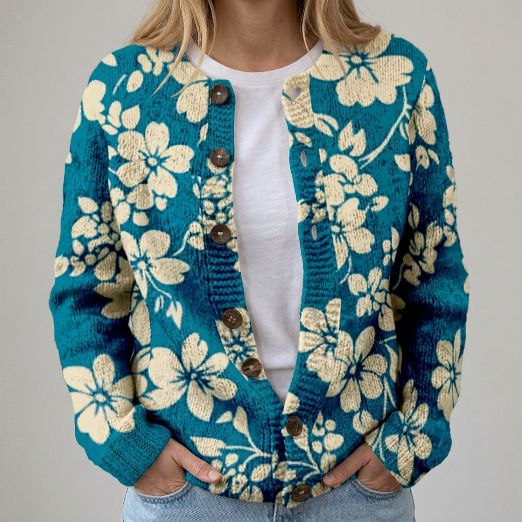 Mathilda | Autumn Floral Sweater