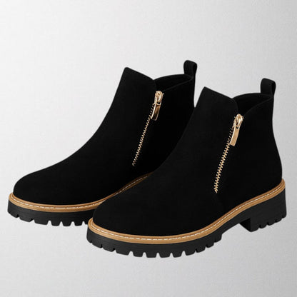 Elma | Ankle Boots with Zip