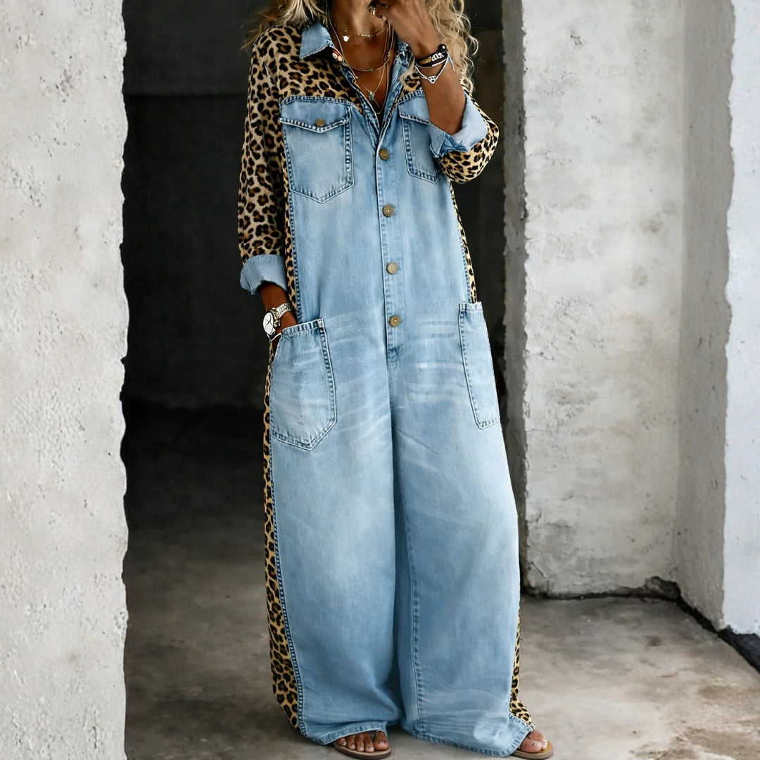 Irene | Denim Jumpsuit