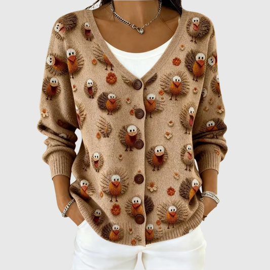 Lily | Cozy Button-Front Knit Cardigan
