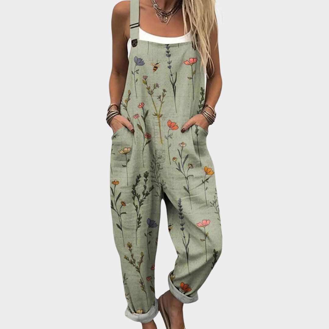 Sophia - Comfortable printed jumpsuit