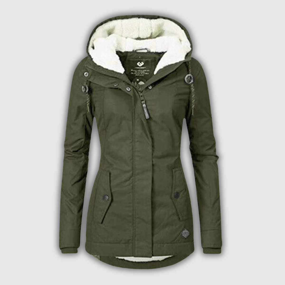 Michelle | Teddy-Lined Hooded Winter Parka