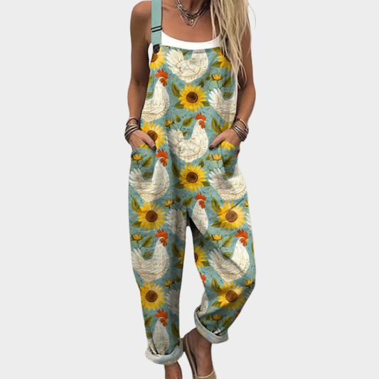 Zoey - Comfortable printed jumpsuit
