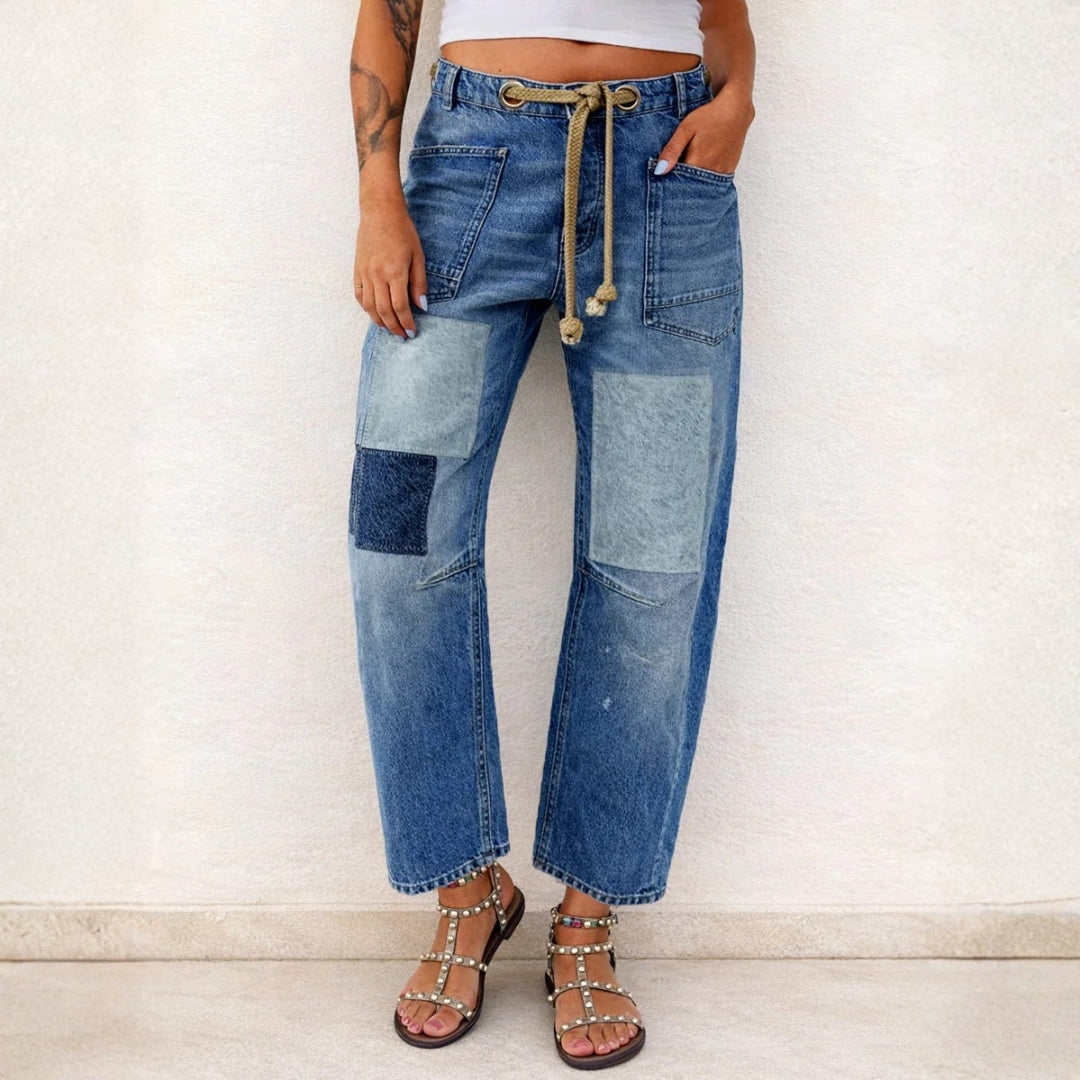 Margaret | Patchwork Jeans