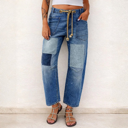 Margaret | Patchwork Jeans