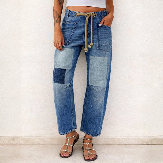 Margaret | Patchwork Jeans