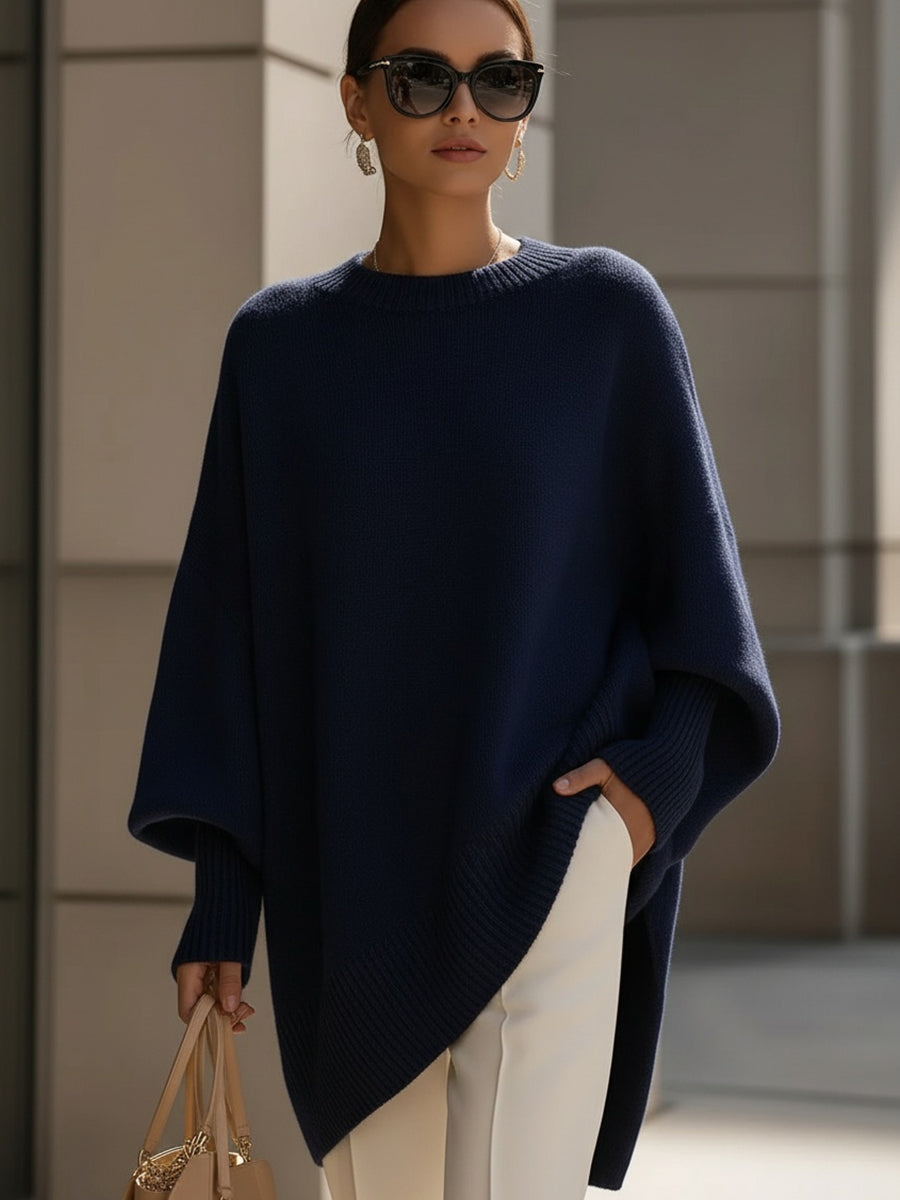 Rosemarie | Oversized Batwing-Sleeve Sweater