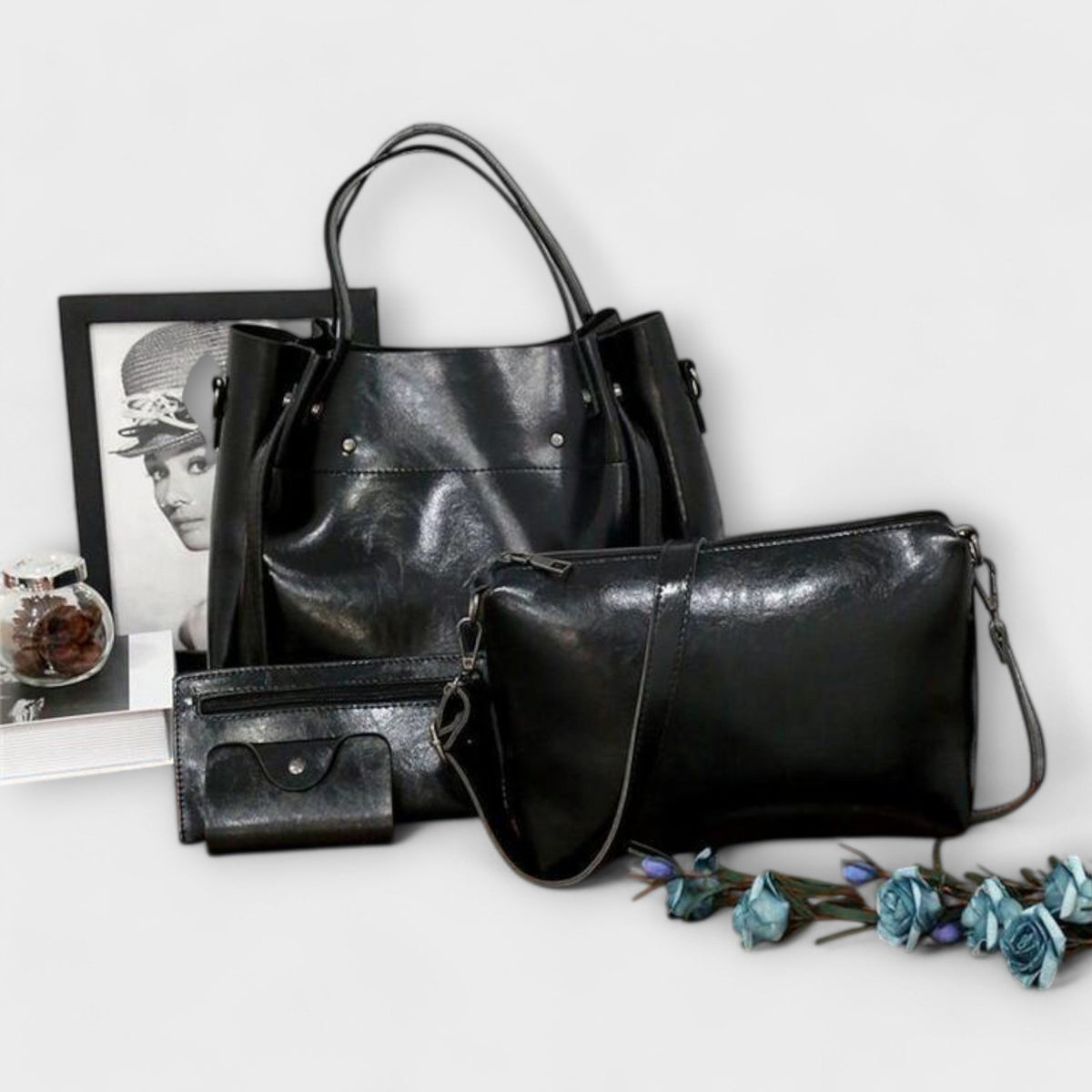 Azura™ | 4-Piece Vintage Bag Set