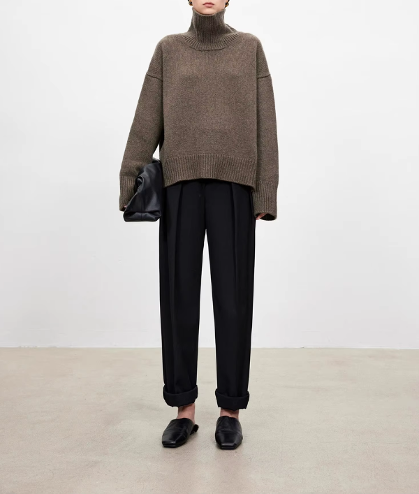 Anneliese | Cable-Knit Turtleneck Sweater