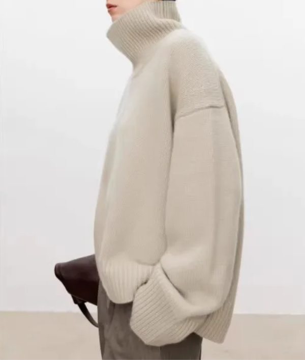 Anneliese | Cable-Knit Turtleneck Sweater