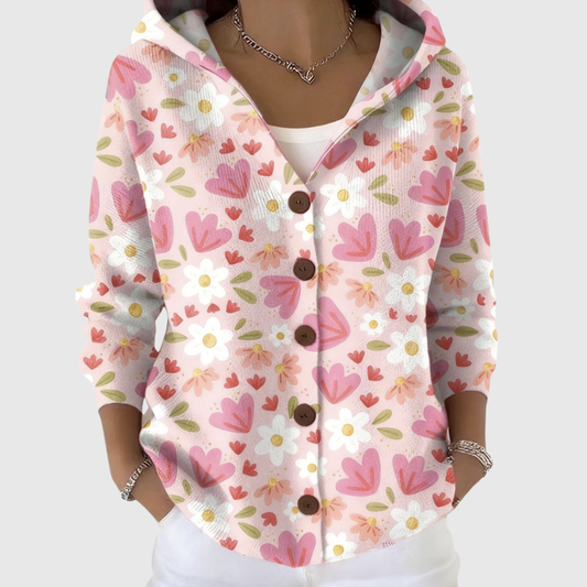 Aurora | Cozy Hooded Knit Cardigan