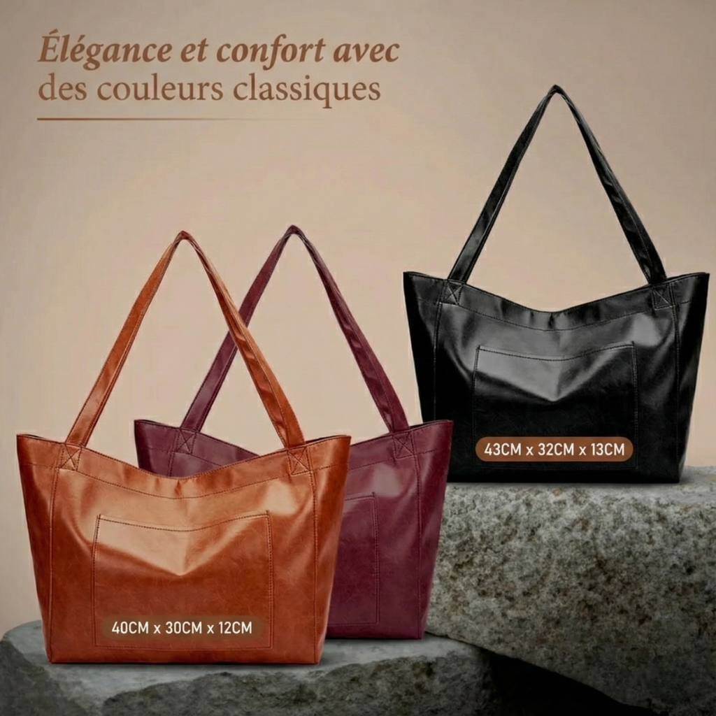 Aurora™ | Vintage Leather Shoulder Bag