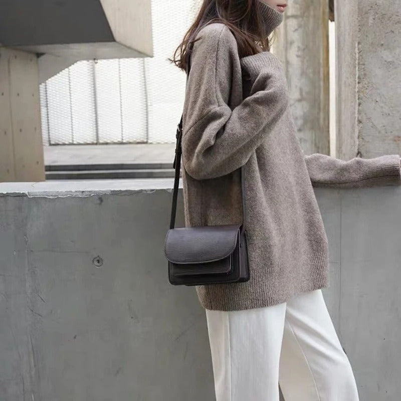 Ilona | Oversized Turtleneck Sweater
