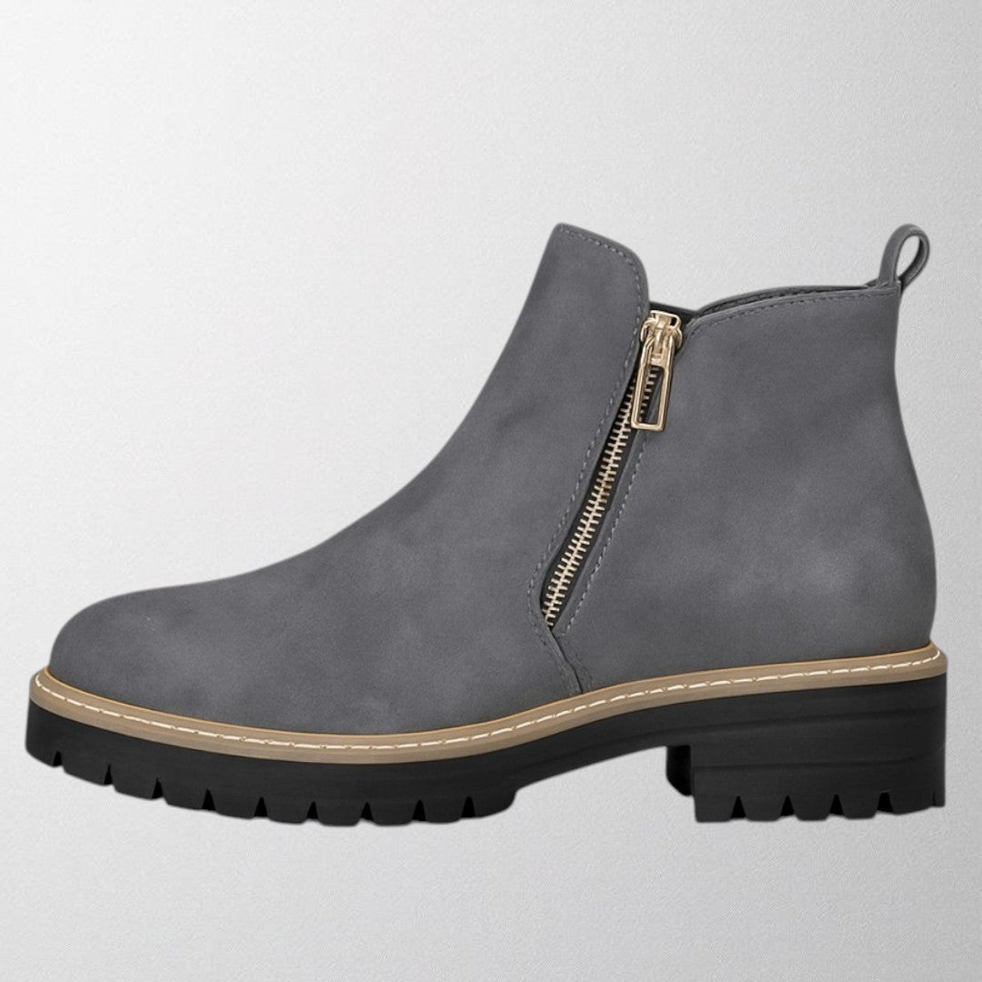 Elma | Ankle Boots with Zip