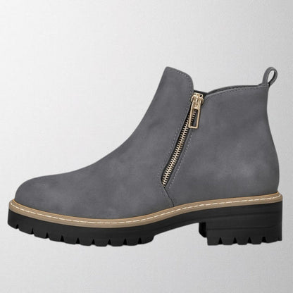 Elma | Ankle Boots with Zip