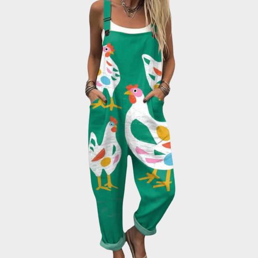Anna - Comfortable printed jumpsuit