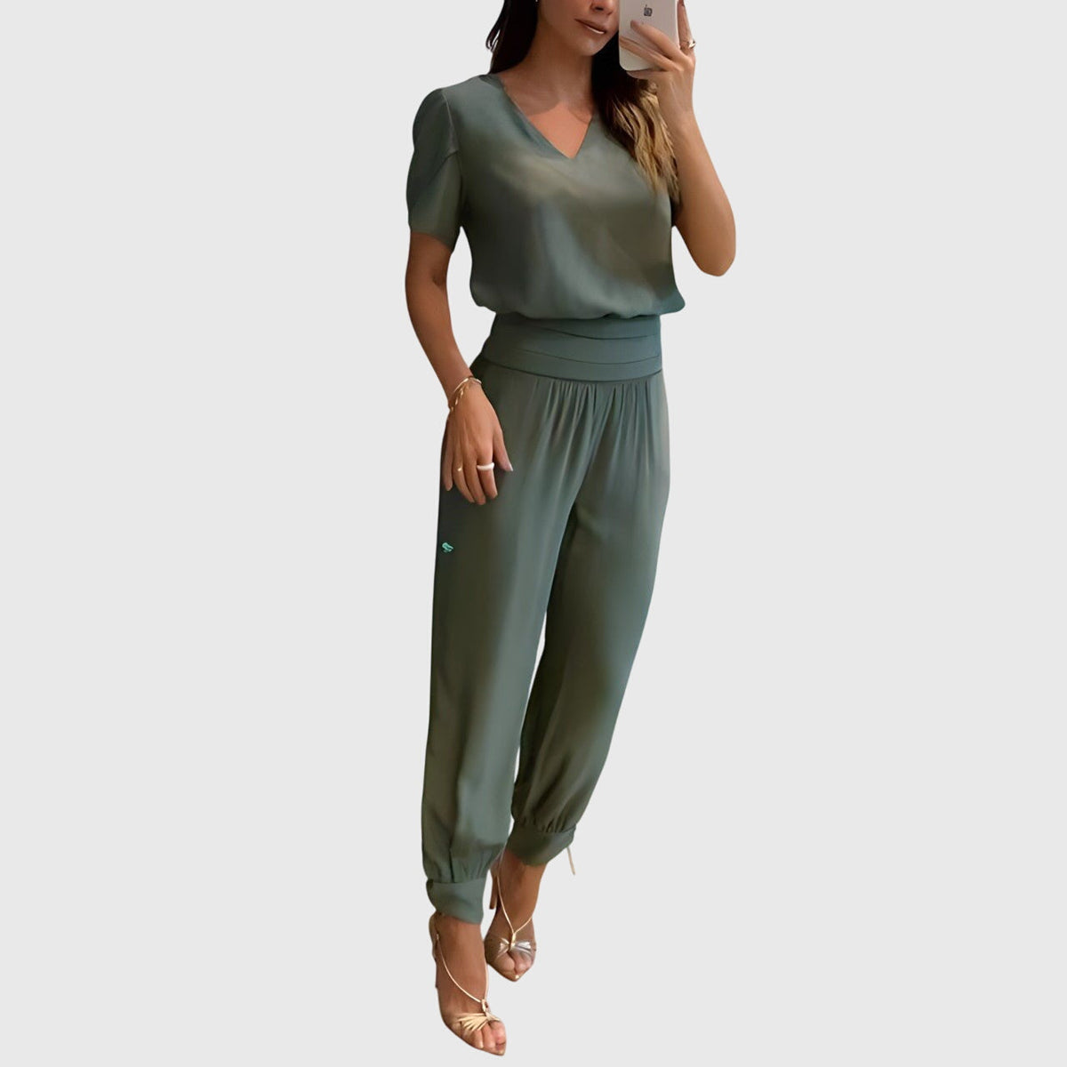 Jennifer™ | Stylish Blouse and Pants Set