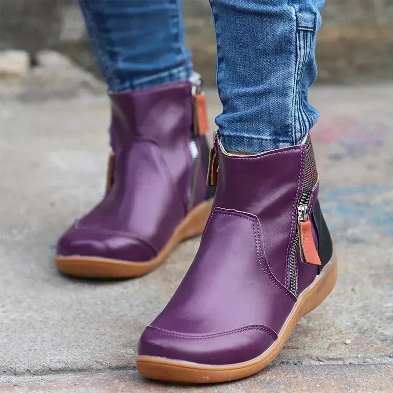 Moira™ |  Premium Zipper Orthopedic Waterproof Boots