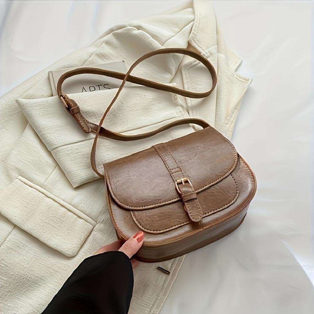 Evelyn™ | Classic Leather Crossbody Bag