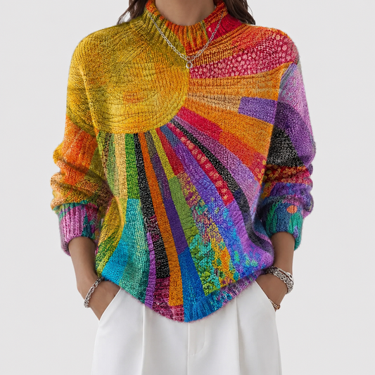 Ada | Colorful Turtleneck