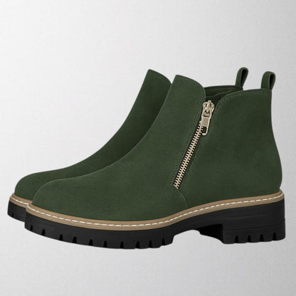 Elma | Ankle Boots with Zip
