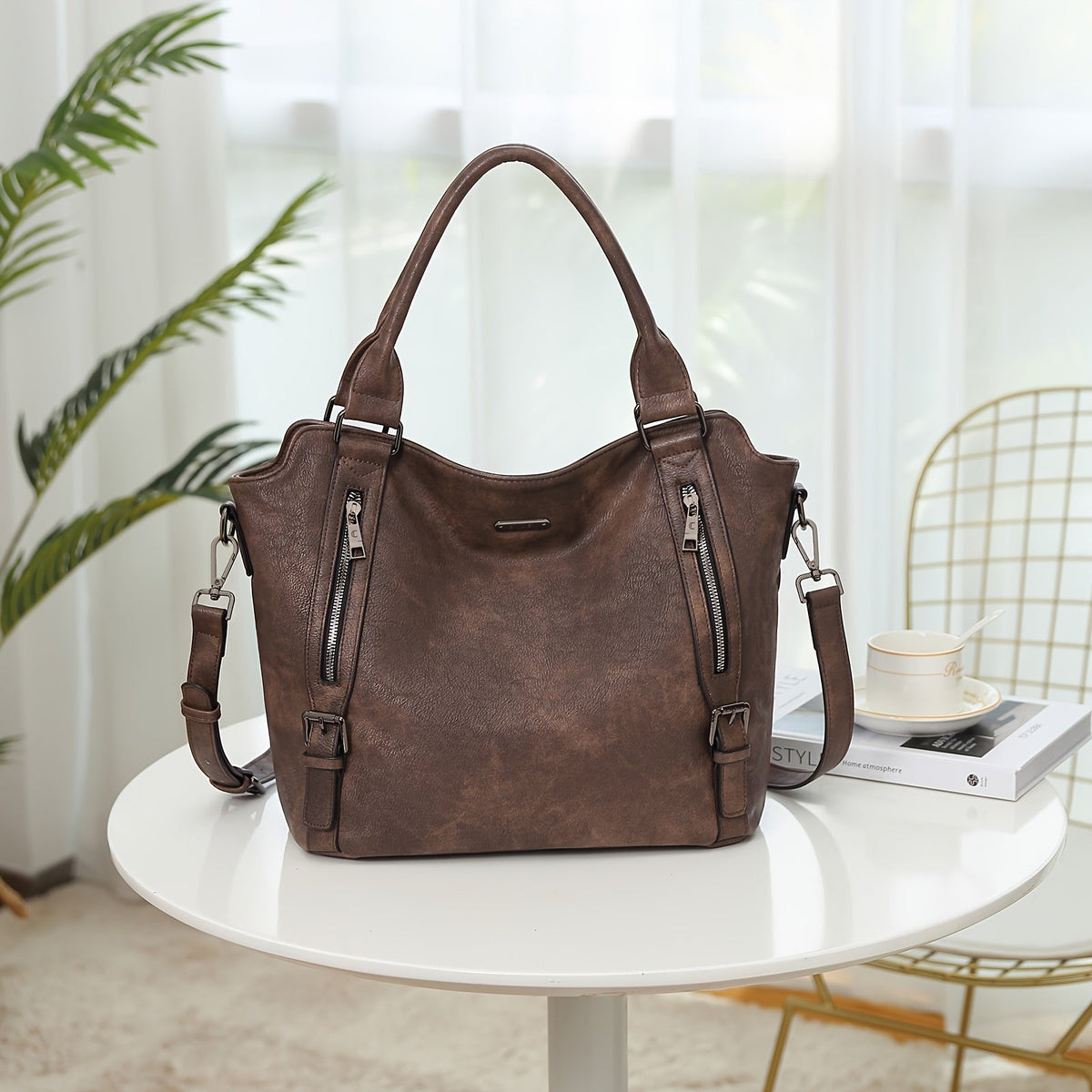 Marcella™ | Everyday Leather Carryall