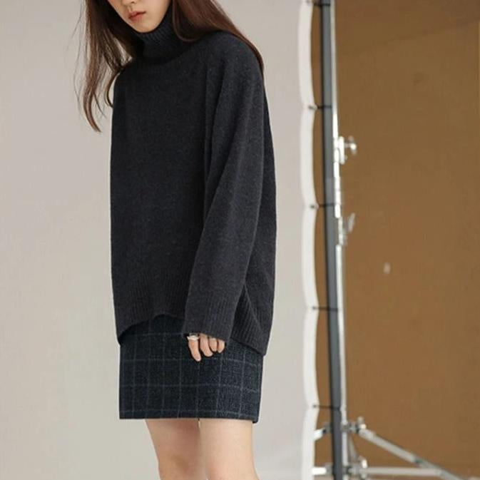 Ilona | Oversized Turtleneck Sweater