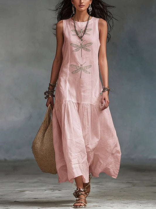 Eva - Sleeveless Maxi Dress