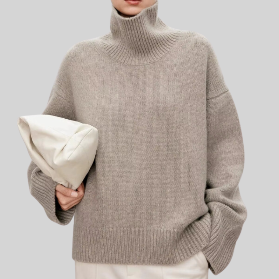Anneliese | Cable-Knit Turtleneck Sweater