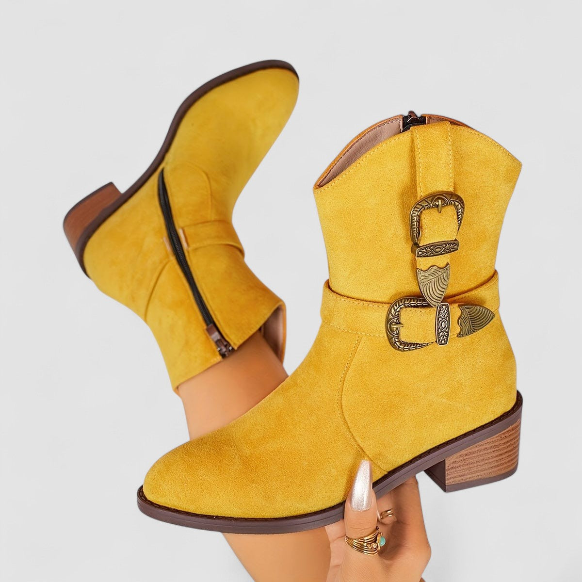 Rosa - Orthopedic Western Boots