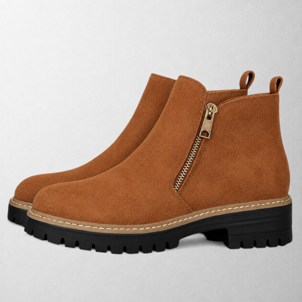 Elma | Ankle Boots with Zip