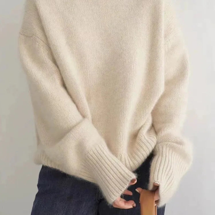 Dorothea | Cable-Knit Turtleneck Sweater