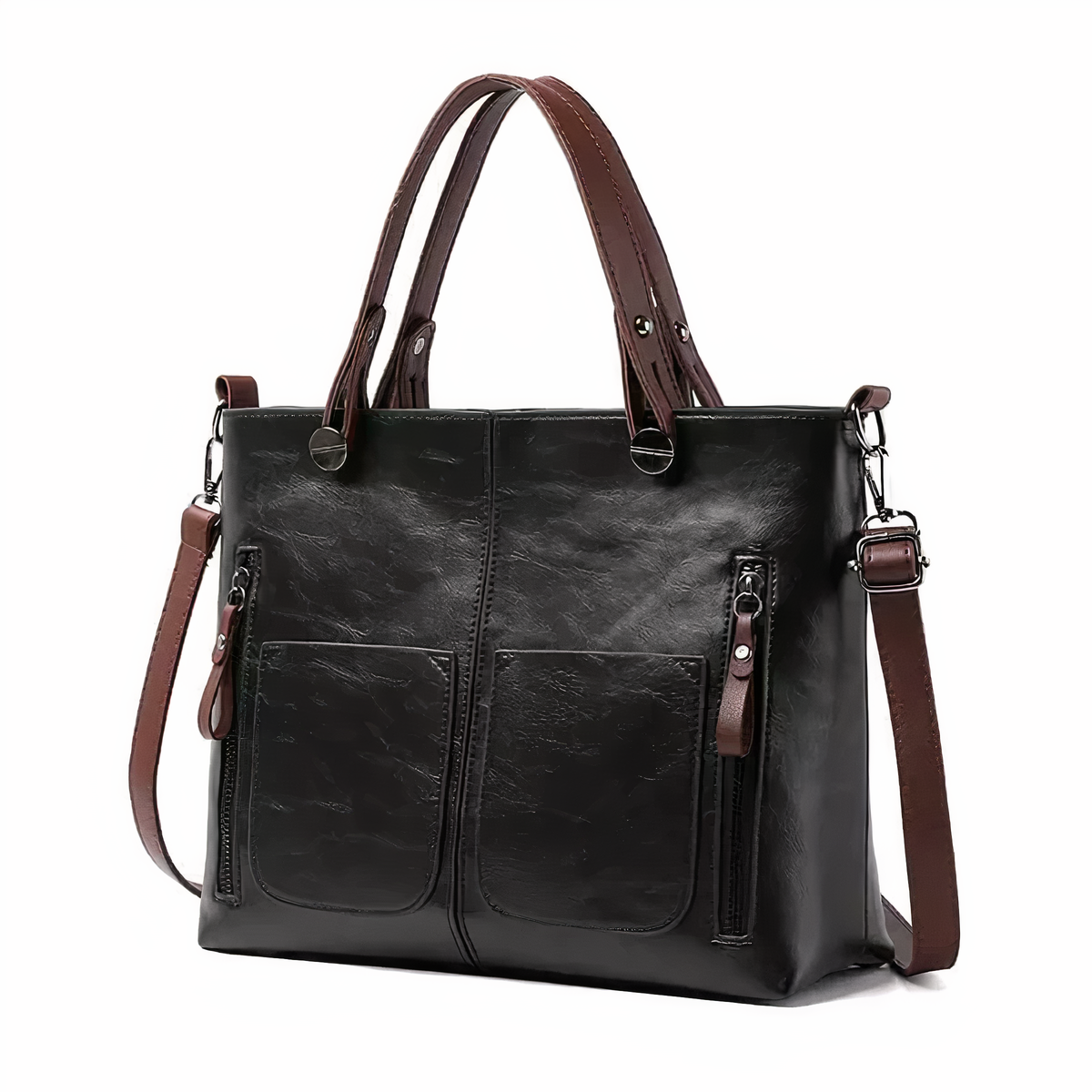 Angela™ | Versatile Leather Handbag