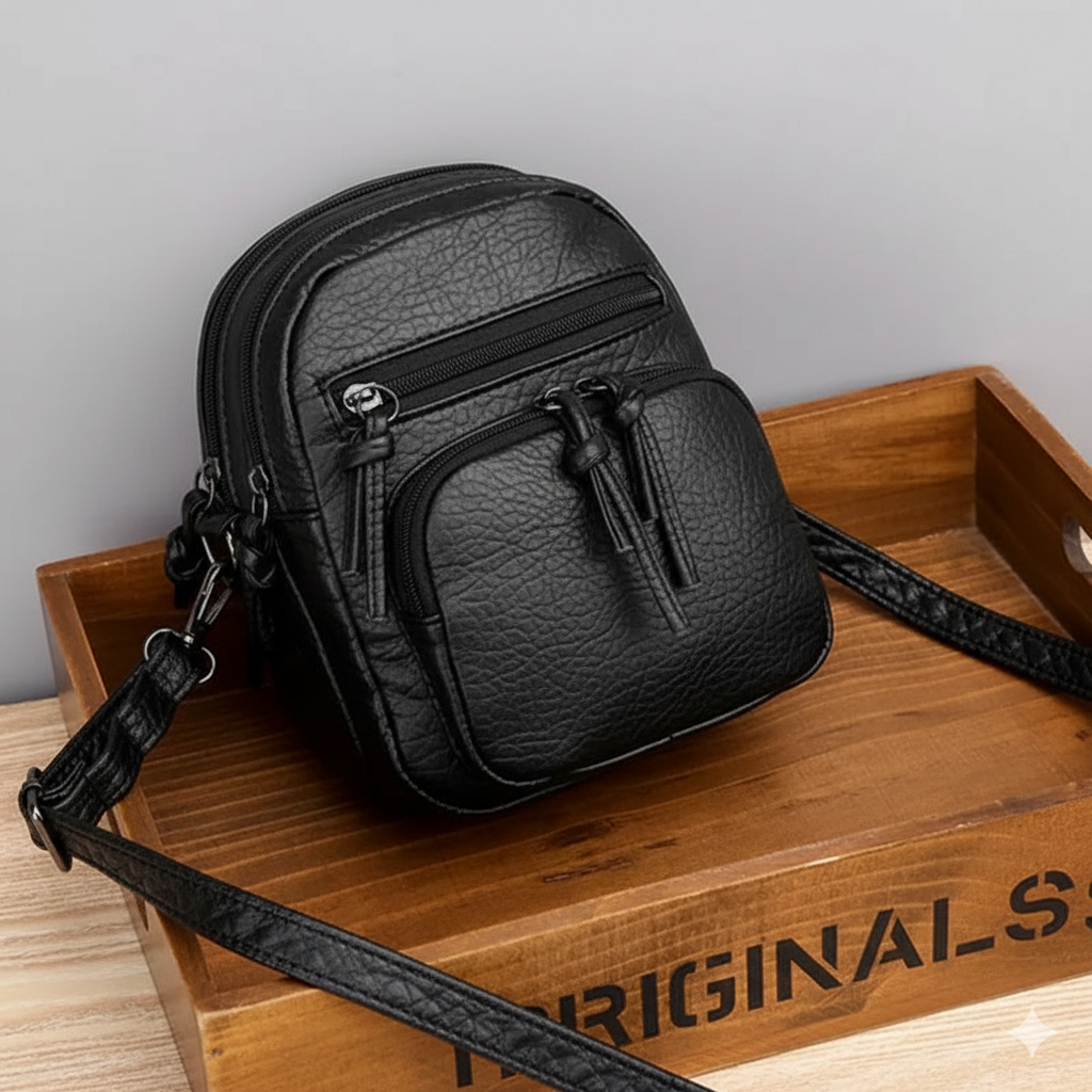 Sara™ | Simple Leather Handbag