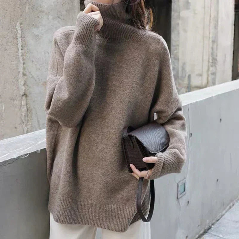 Ilona | Oversized Turtleneck Sweater
