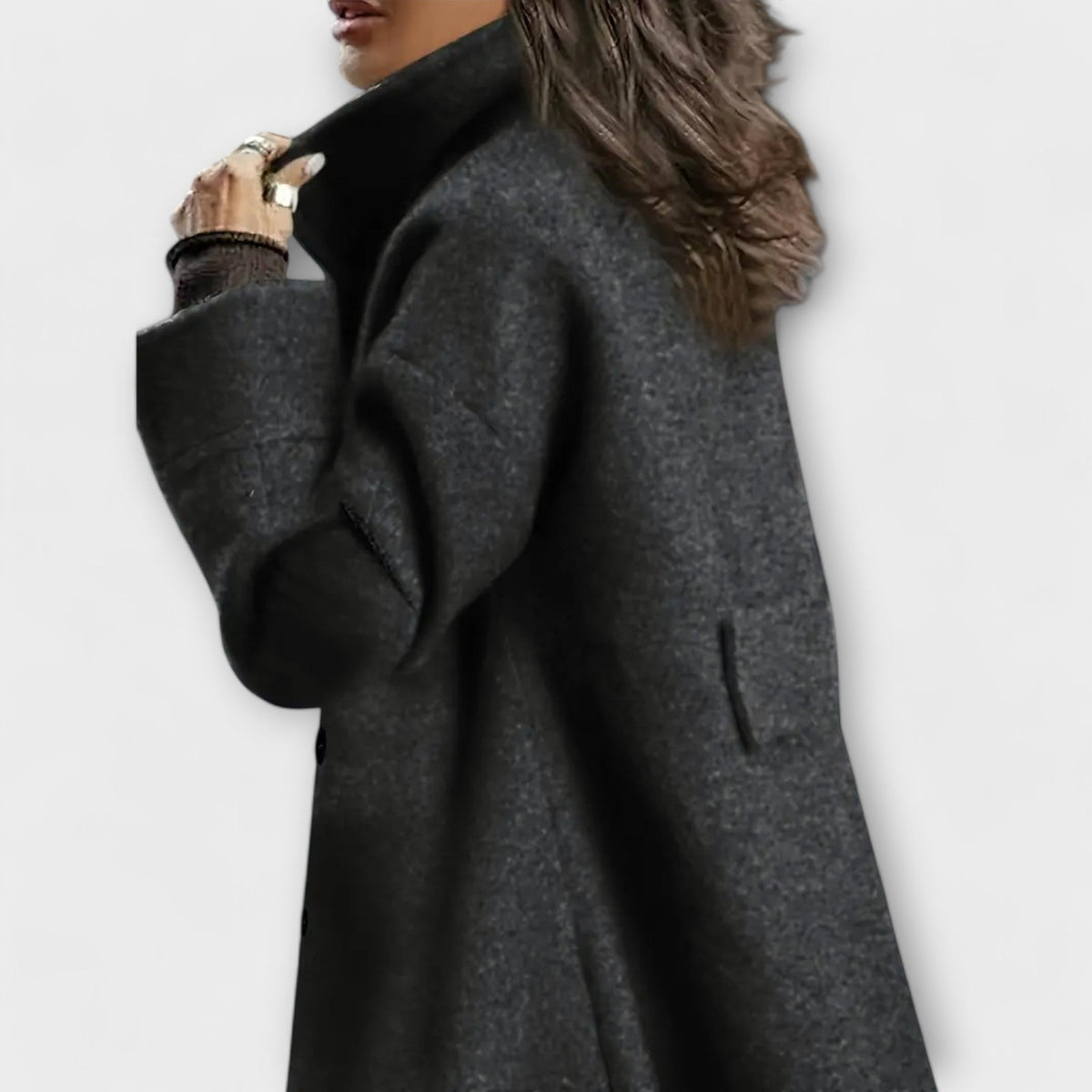 Megan | Double-Breasted Thermal Jacket