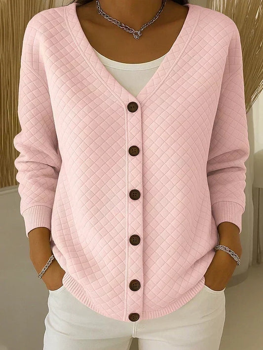 Laverne | Quilted Cardigan